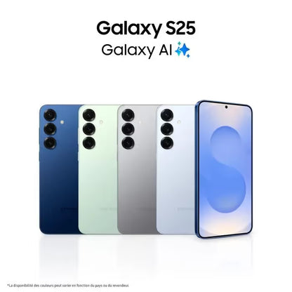 Samsung Galaxy S25 12Go 256Go - Bleu Clair
