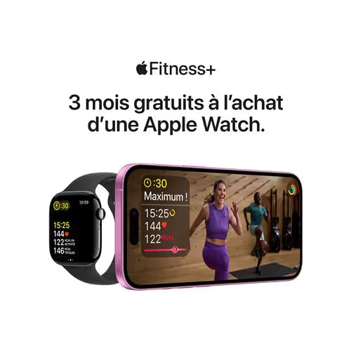 Apple Watch Series 10 GPS + Cellular - 46mm - Boîtier Gold Titanium - Bracelet Gold Milanese Loop.