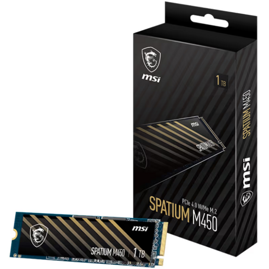 Disque SSD MSI Spatium M450 PCIE 4.0 NVME M.2 1To
