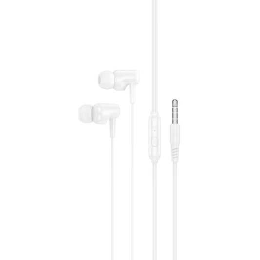 Ecouteurs Filaires Hoco M112 Jack 3.5mm- Blanc
