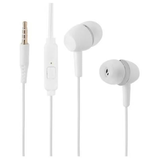 Écouteurs Filaires WUW R162 avec Micro Intégré - Blanc
