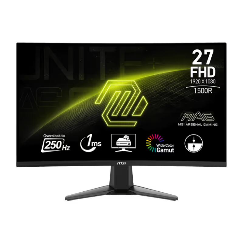 Ecran Gaming INCURVE MSI MAG 276C6X 27" FHD VA 250Hz | 1Ms