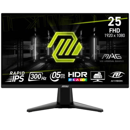 Ecran Gaming MSI MAG 255XF 24.5'' Full HD Fast IPS 300Hz