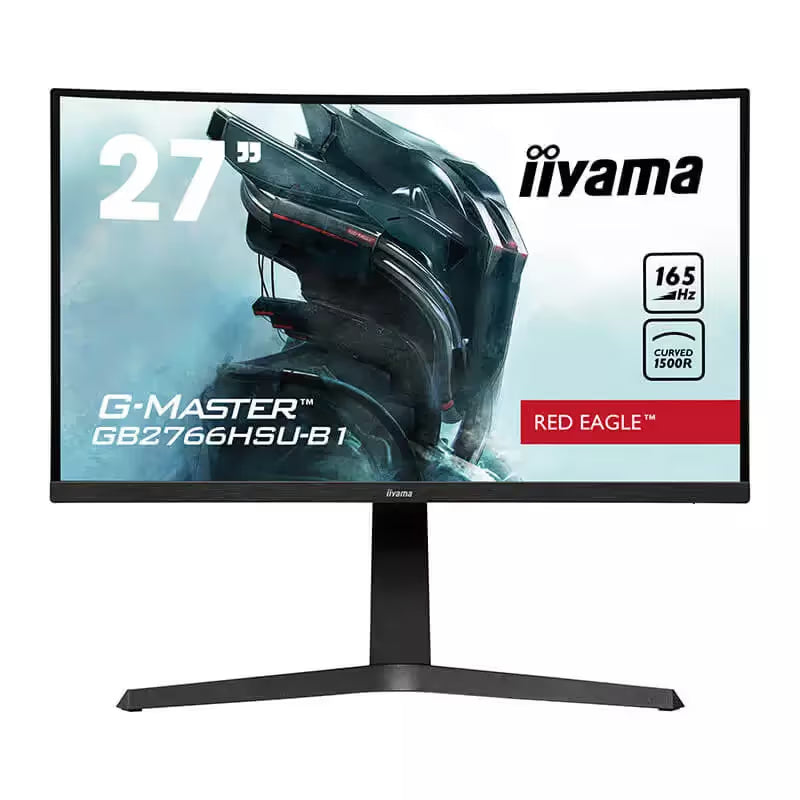 Ecran Gaming IIyama G-Master GB2766HSU-B1 27" VA Incurvé FHD 165HZ -Noir