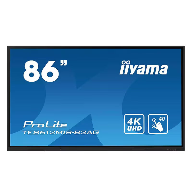 Écran IIyama Interactif Tactile 86" ProLite TE8612MIS-B3AG