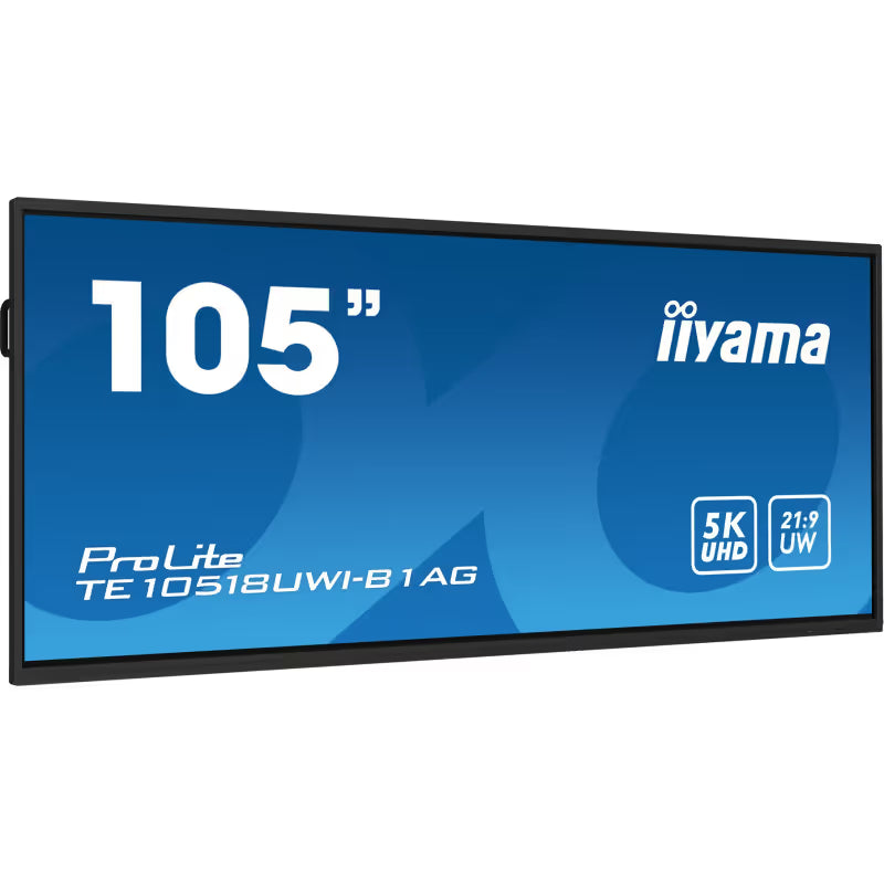 Écran IIyama Interactif Tactile 105" 5K UHD ProLite TE10518UWI-B1AG
