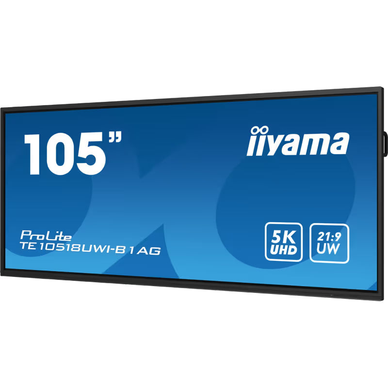 Écran IIyama Interactif Tactile 105" 5K UHD ProLite TE10518UWI-B1AG