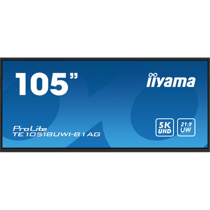 Écran IIyama Interactif Tactile 105" 5K UHD ProLite TE10518UWI-B1AG