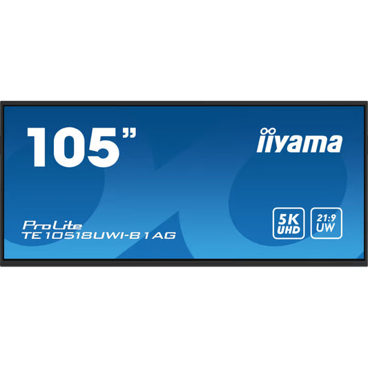 Écran IIyama Interactif Tactile 105" 5K UHD ProLite TE10518UWI-B1AG