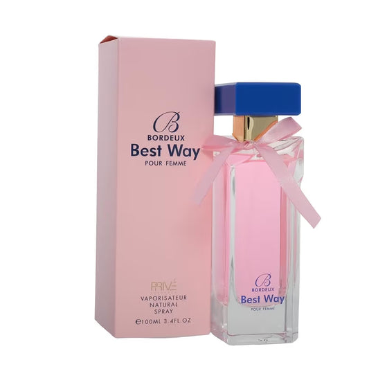 BORDEUX BEST WAY Eau De Parfum Pour Femme - 100 ml