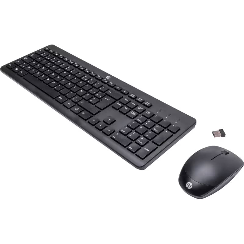 Ensemble Clavier & Souris sans Fil HP 230 Combo - Noir