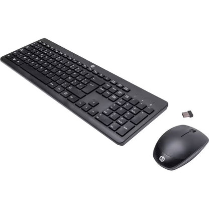Ensemble Clavier & Souris sans Fil HP 230 Combo - Noir