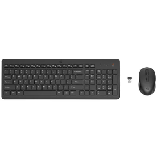 Ensemble Clavier & Souris sans Fil HP 330 Combo - Noir
