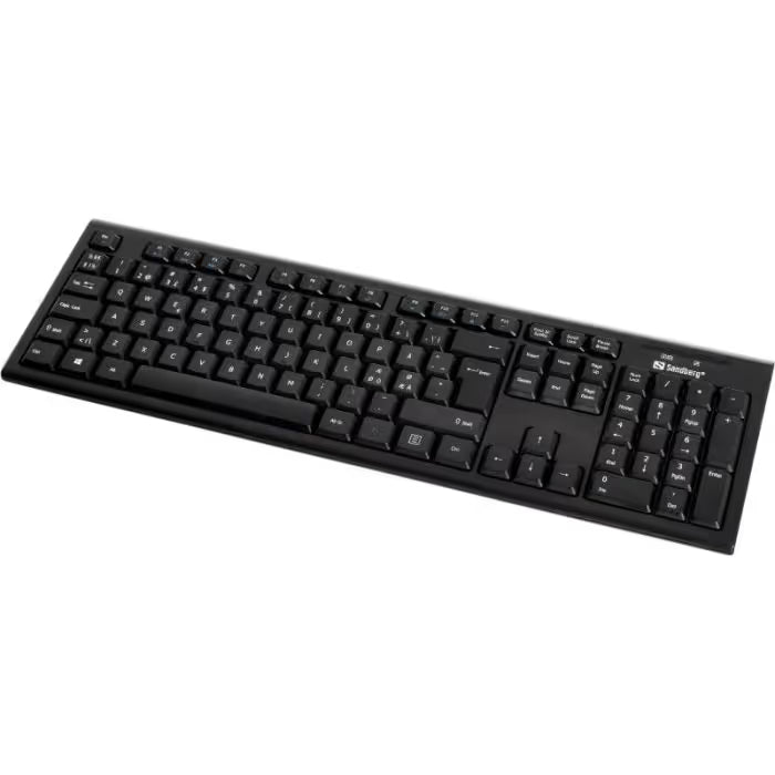 Ensemble Clavier et Souris Sans Fil SANDBERG 631-20 - Noir