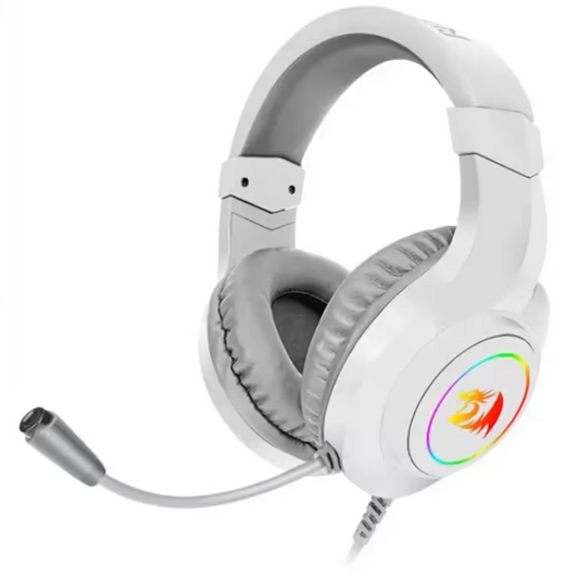 Micro Casque Gamer Redragon HYLAS H260 RGB - Blanc