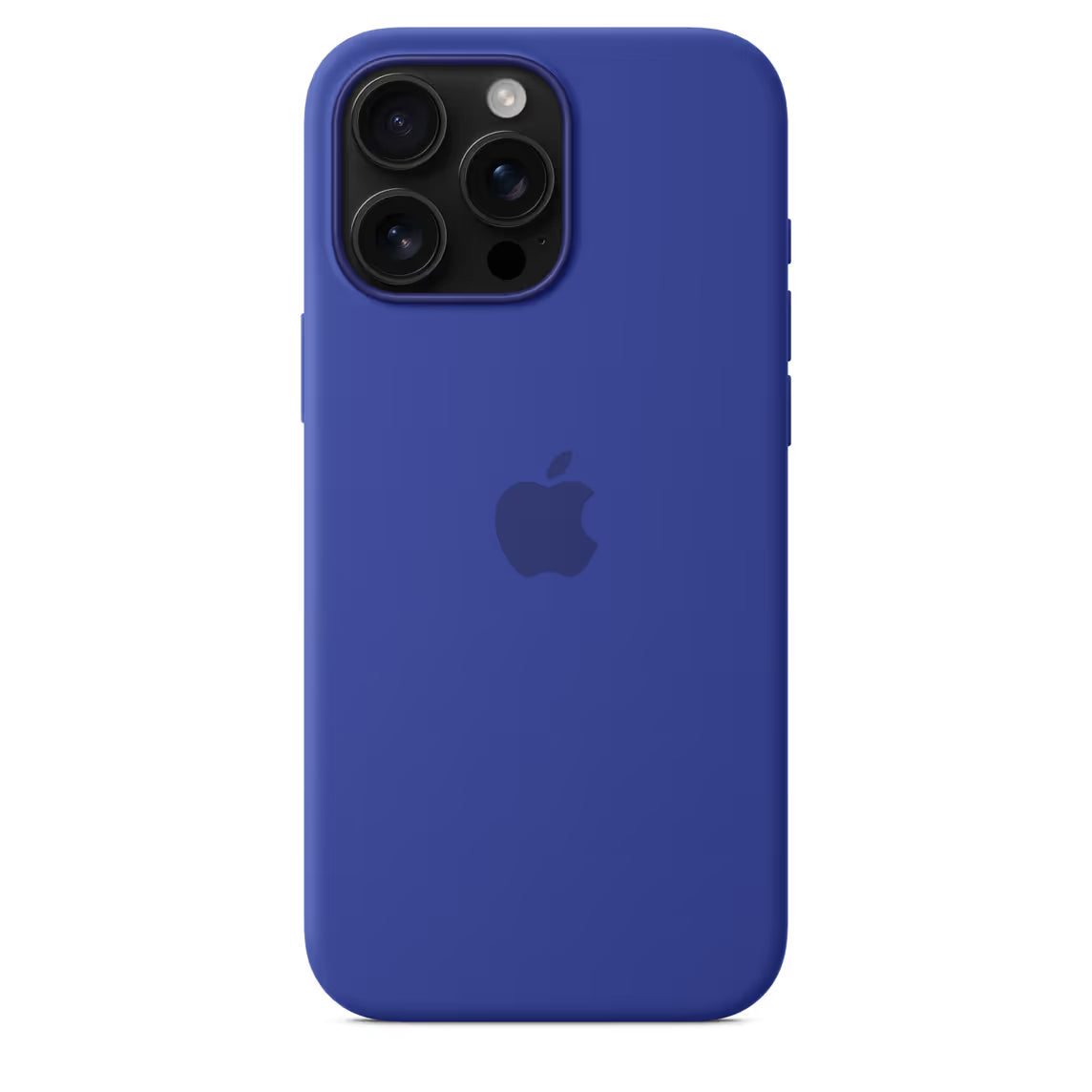 Coque en Silicone MagSafe pour iPhone 16 Pro - Bleu