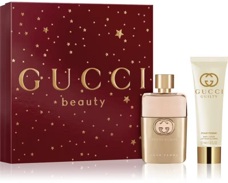 GUCCI Coffret GUCCI Guilty Eau De Parfum Pour Femme 50ML &  Body Lotion 50ML
