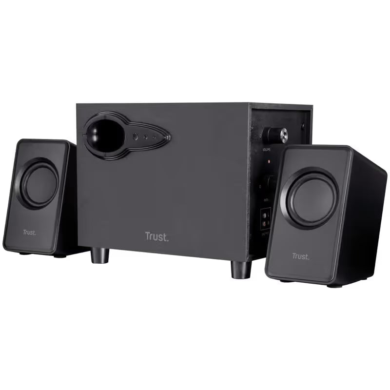 Haut Parleur de Caisson de Bases Filaire Trust Avora 2.1  - Noir