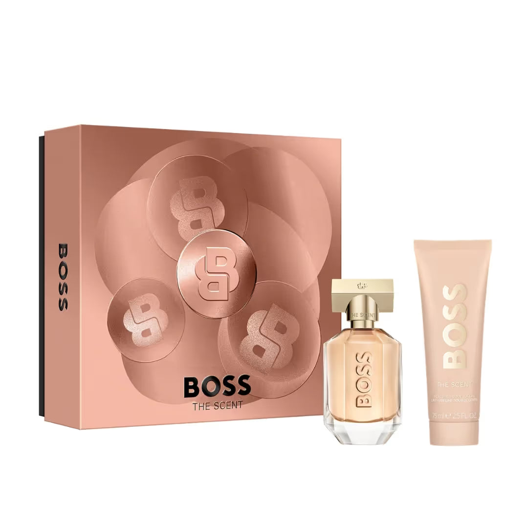 Hugo Boss Coffret The Scent Eau de Parfum Pour Femme 50ml & Body Lotion 75ML