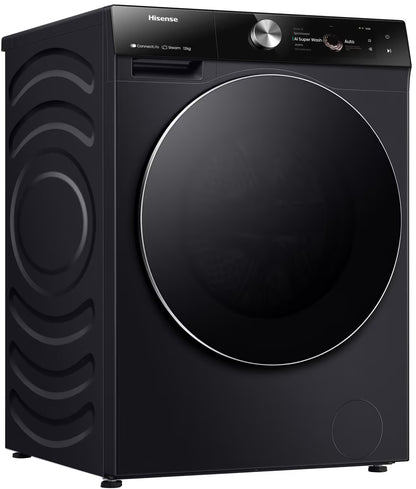 Lave Linge Hisense WF7S1247BB 12 Kg Inverter - Noir