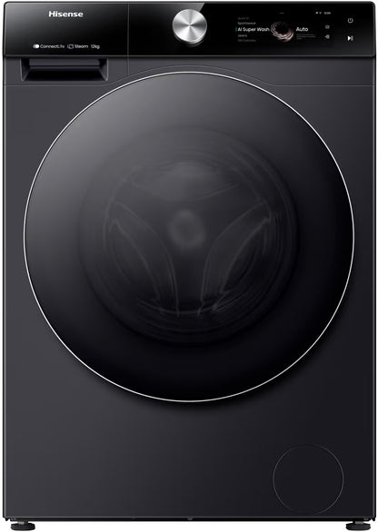 Lave Linge Hisense WF7S1247BB 12 Kg Inverter - Noir