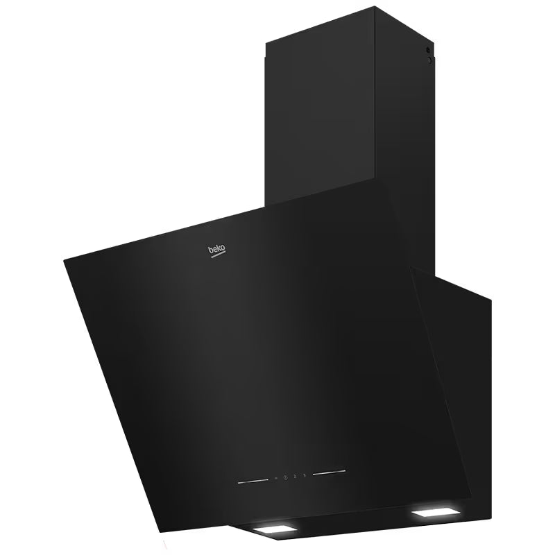 Hotte Décorative BEKO BHCA62442BBH 60cm - Noir Laqué
