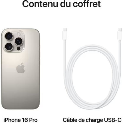 APPLE iPhone 16 Pro Max 1To - Titane Naturel
