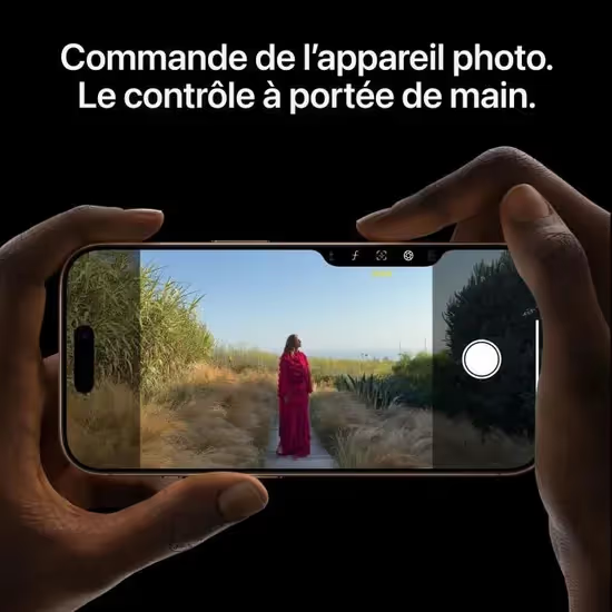 APPLE iPhone 16 Pro 256 Go - Titane Naturel