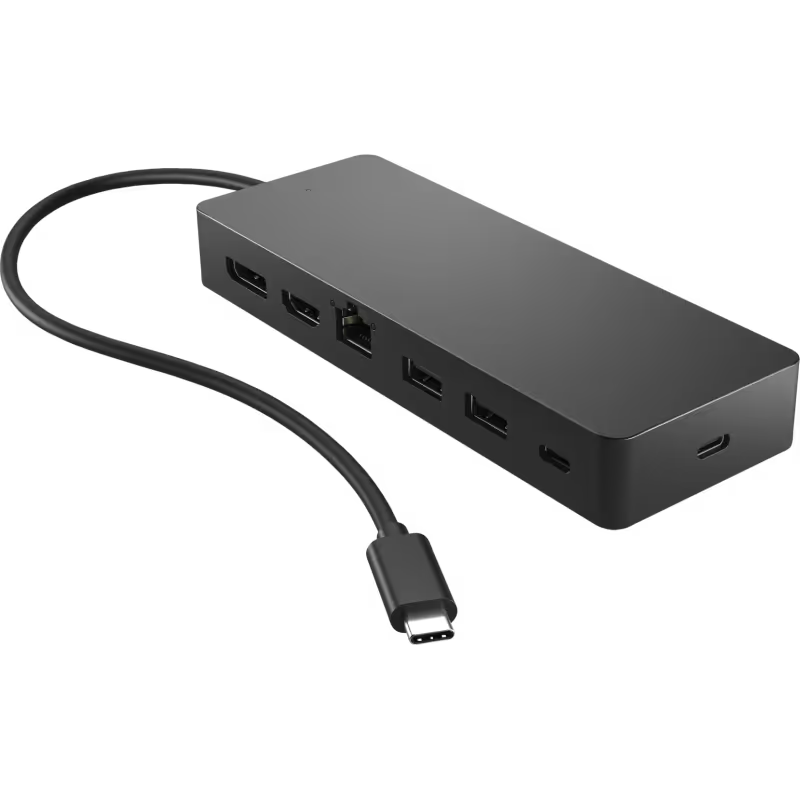 Multi port Hub HP Univ USB-C  - Noir