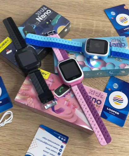 Smart Watch Qualev Korea Kids Nano - Noir
