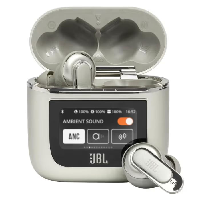 Écouteurs sans fil JBL Tour Pro 2 - Champagne