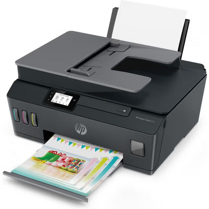 Imprimante 4en1 HP SMART TANK 615 Couleur Wifi - Noir