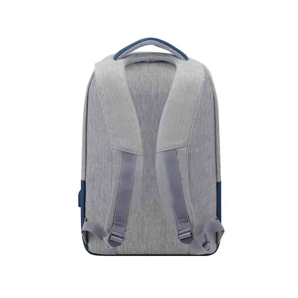 Sac à dos RIVACASE Pour Ordinateur Portable 7567- 17.3''- Gris & Bleu Foncé