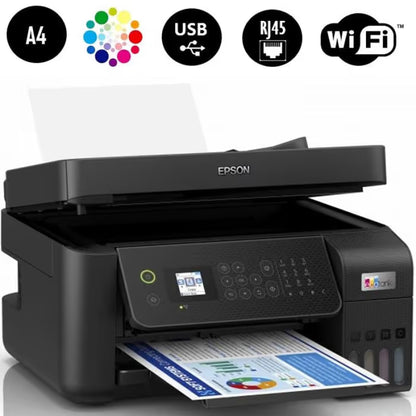 Imprimante à réservoir intégré Epson EcoTank L5290 (4en1) Couleur A4 Wifi