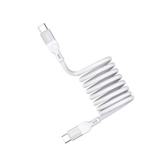 Cable de charge Momax Mag Link  USB-C 100W 2M - Blanc