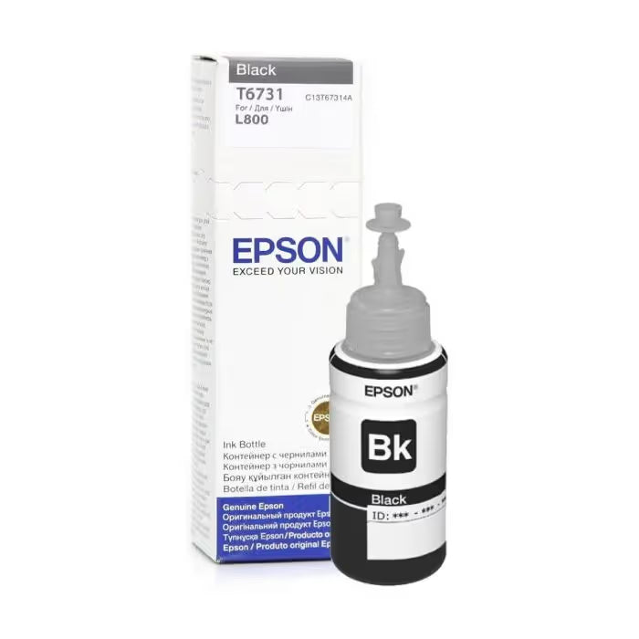 Bouteille d'Encre Original Epson T6731 (C13T67314A)- Noir