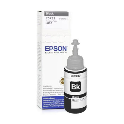 Bouteille d'Encre Original Epson T6731 (C13T67314A)- Noir