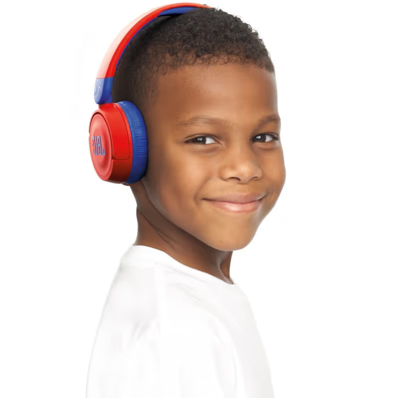 Casque JBL JR 310 BT pour Enfant - Bleu & Rouge