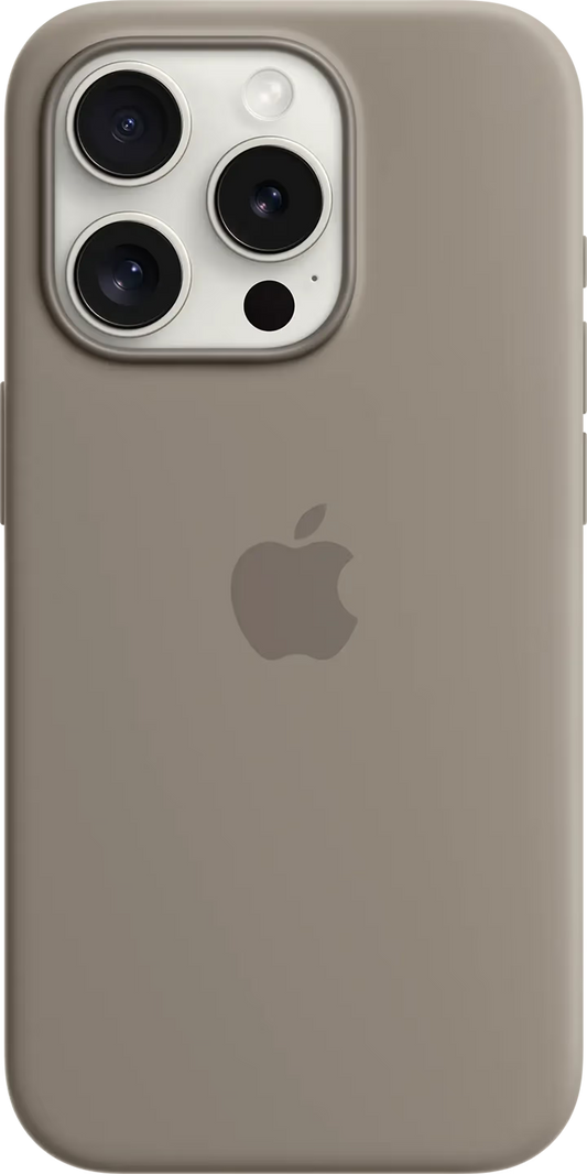 Coque en Silicone MagSafe  pour iPhone 16 Pro Max - Beige