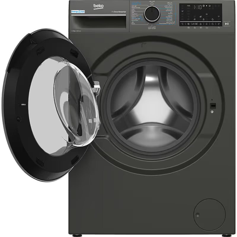Machine à laver Frontal BEKO 12kg B5WFT612400MG - Gris
