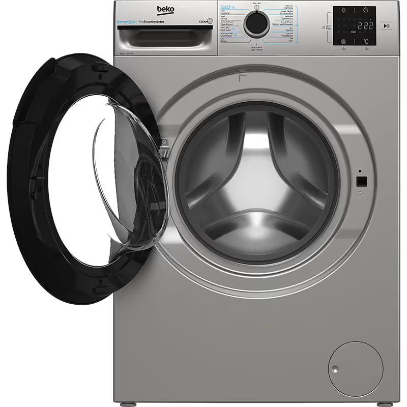 Machine à laver Frontal BEKO 8kg  BM3WFT38200BS- Gris