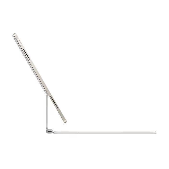 Apple - Magic Keyboard pour iPad Air 13" (M3) Français ( MDFW4F/A) - Blanc