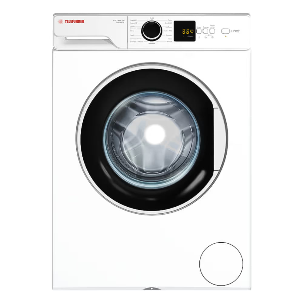 Lave Linge TELEFUNKEN INVERTER 6KG - Blanc
