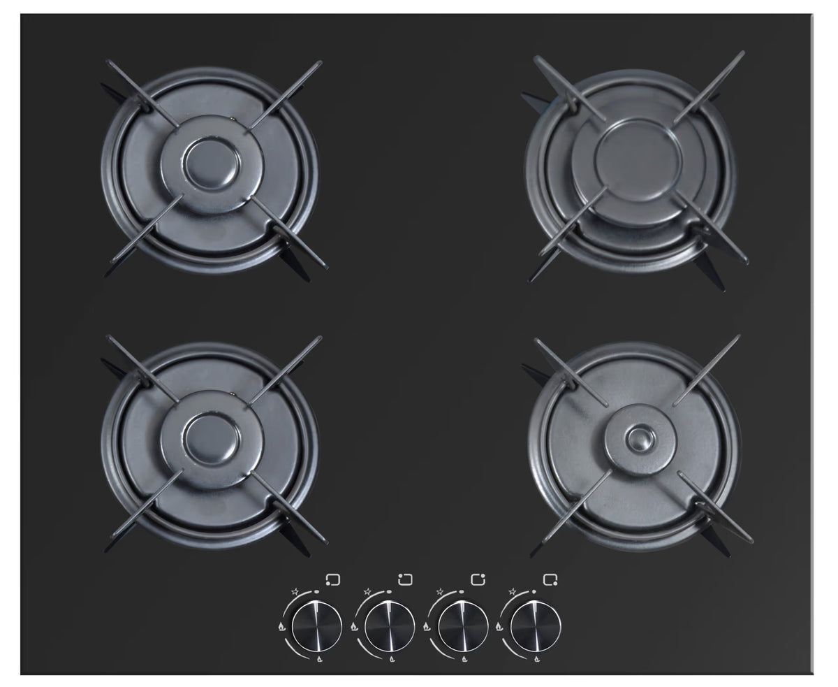 Plaque De Cuisson Encastrable Maxwell  MAX-P6TFG - Noir