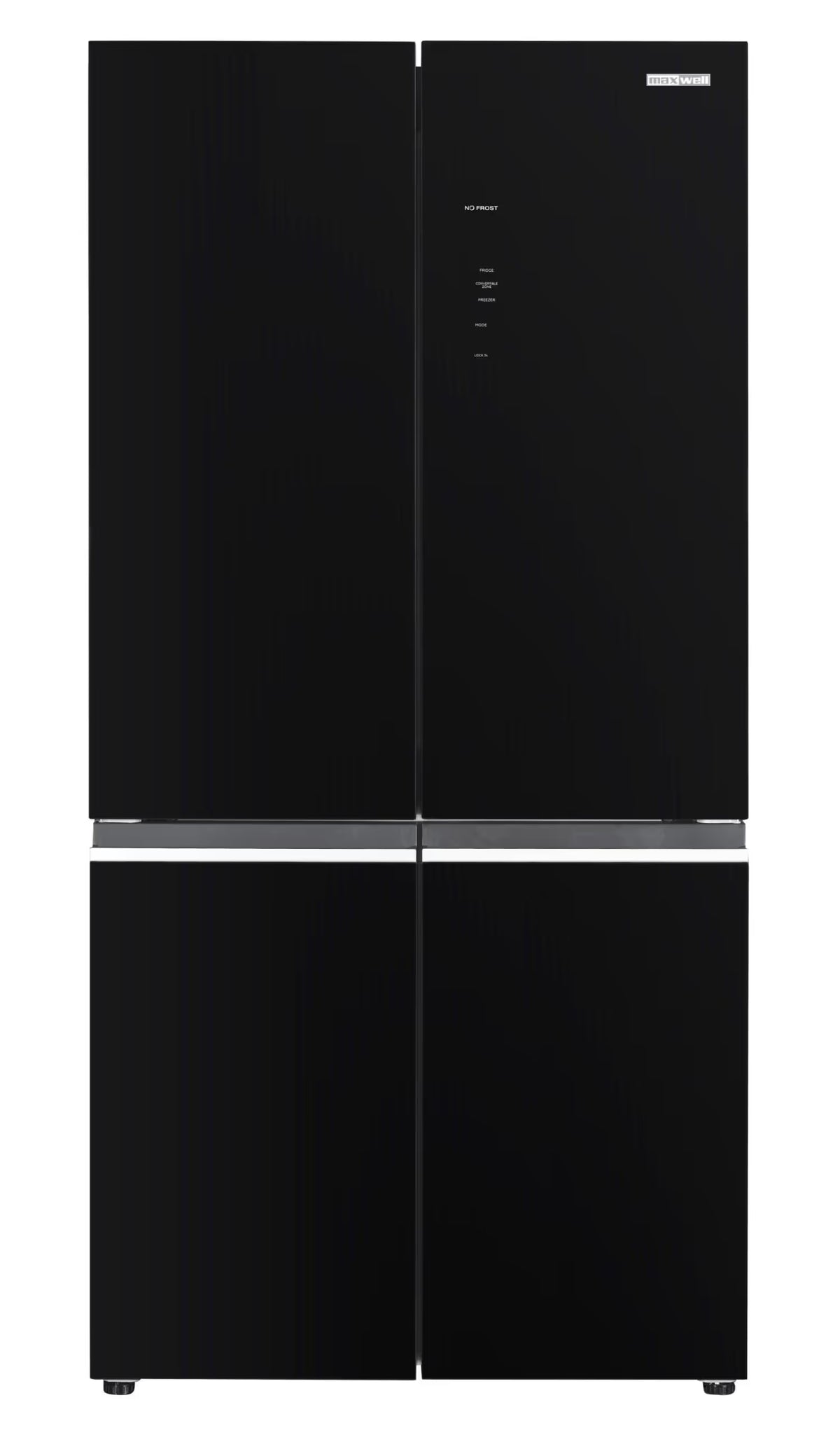 Réfrigérateur Side By Side Maxwell MAX-RFNH640AIG 4 Porte 640L - Noir Miroir