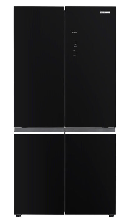 Réfrigérateur Side By Side Maxwell MAX-RFNH640AIG 4 Porte 640L - Noir Miroir