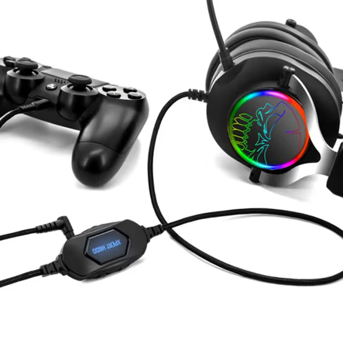 Micro Casque Gaming Filaire Spirit Of Gamer XPERT H600 RGB - Noir