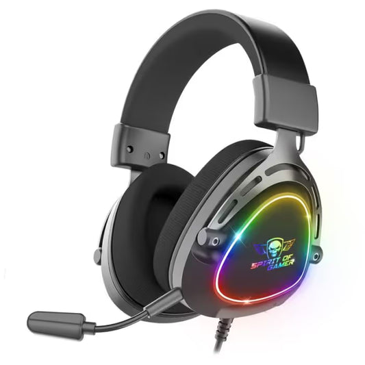 Micro Casque Gaming Filaire Spirit Of Gamer Elite H40 RGB - Noir