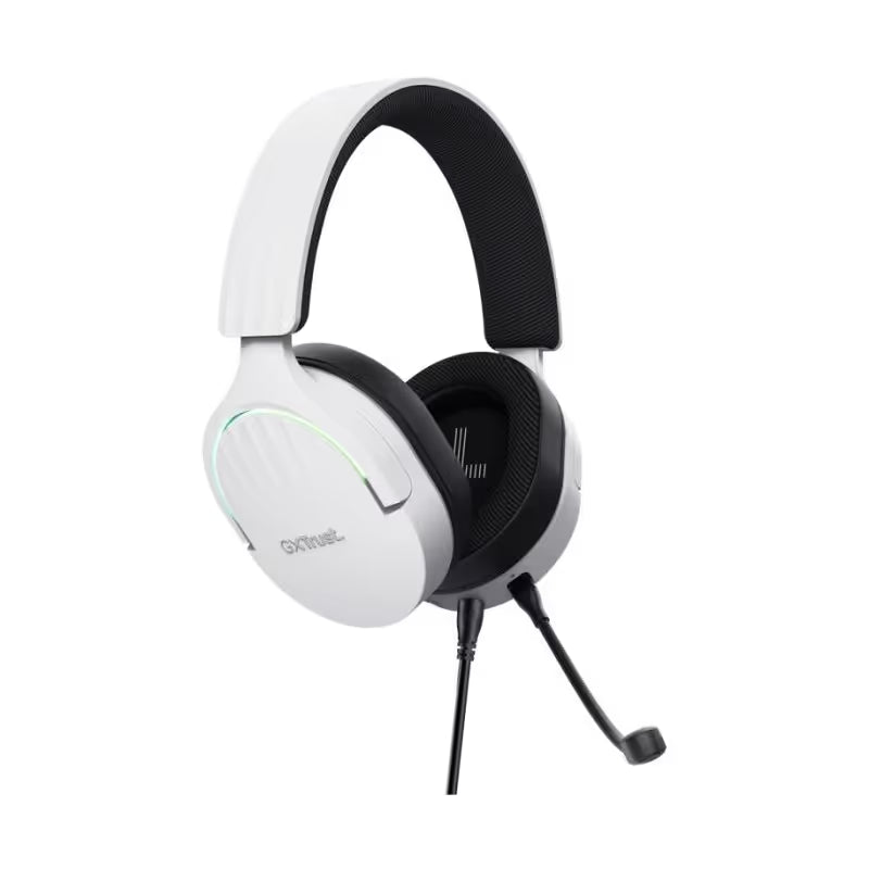Micro Casque Gaming Filaire Trust Fayzo GXT 490W USB 7.1 - Blanc