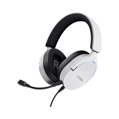 Micro Casque Gaming Filaire Trust Fayzo GXT 490W USB 7.1 - Blanc